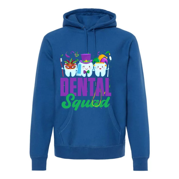 Dental Squad Teeth Jester Dental Assistants Valentines Day Cute Gift Premium Hoodie