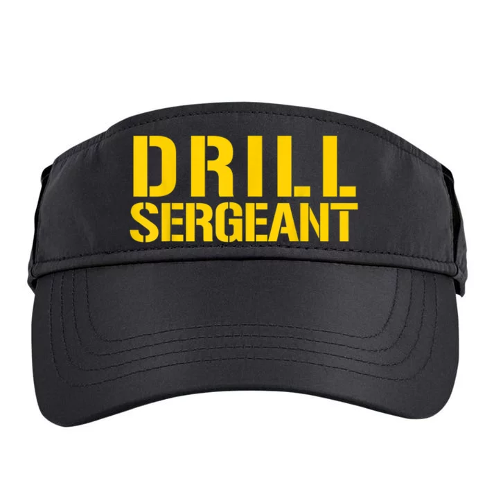 Drill Sergeant Uniform Military Boot Camp Instructor Adult Drive Performance Visor