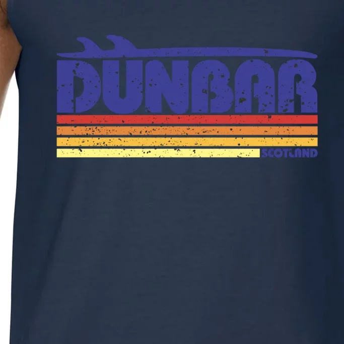 Dunbar Scotland Uk Retro Tourism Cool Gift Comfort Colors® Tank Top