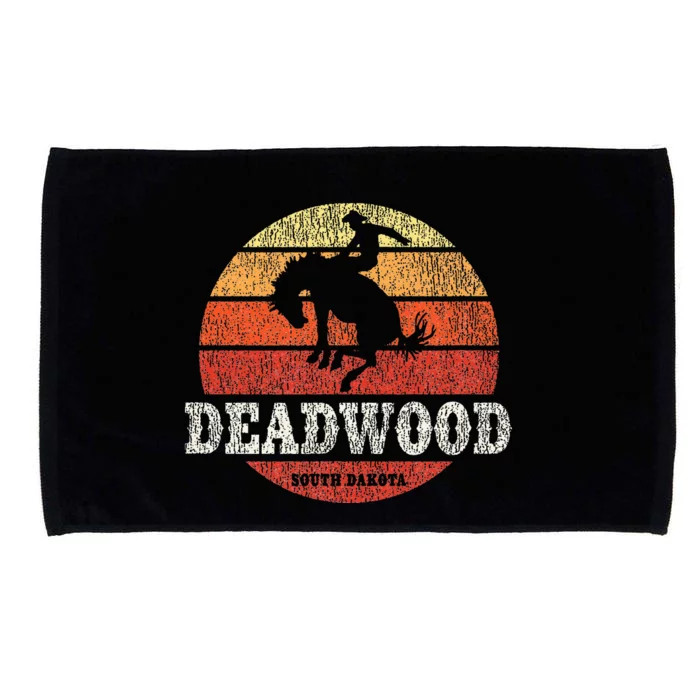 D.E.A.D.W.O.O.D Sd Vintage Country Western Retro Microfiber Hand Towel