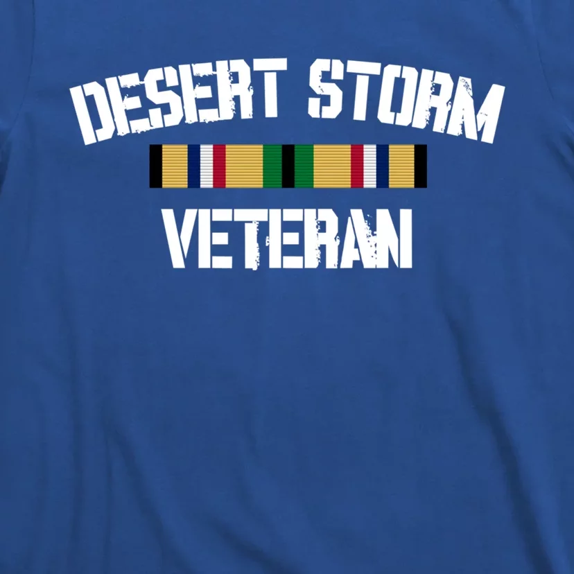 Desert Storm Veteran Pride Persian Gulf War Service Ribbon Gift T-Shirt