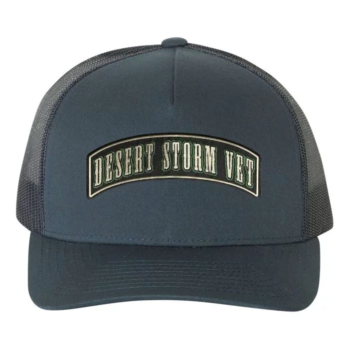 Desert Storm Veteran Yupoong Adult 5-Panel Trucker Hat