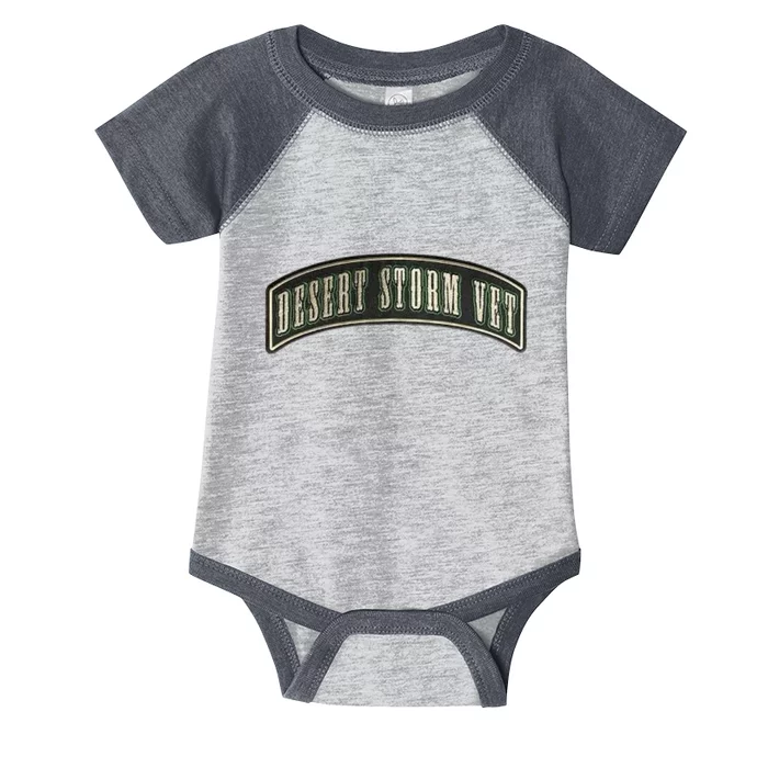 Desert Storm Veteran Infant Baby Jersey Bodysuit