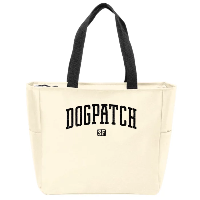 Dogpatch SF Vintage Zip Tote Bag