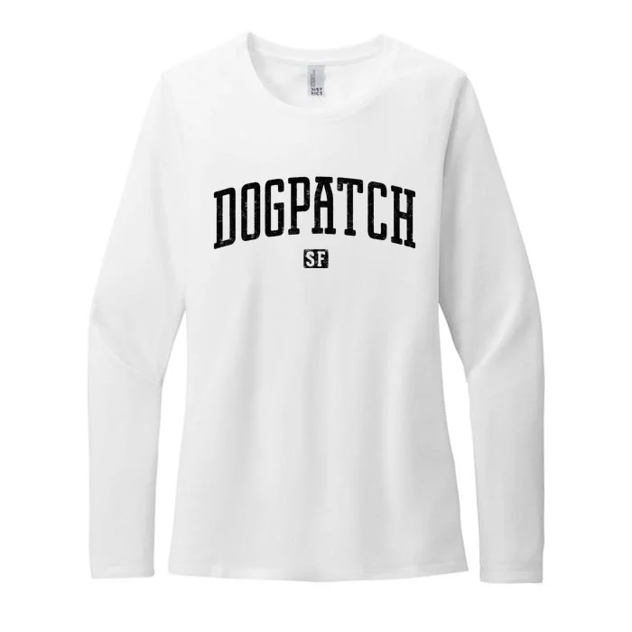 Dogpatch SF Vintage Womens CVC Long Sleeve Shirt