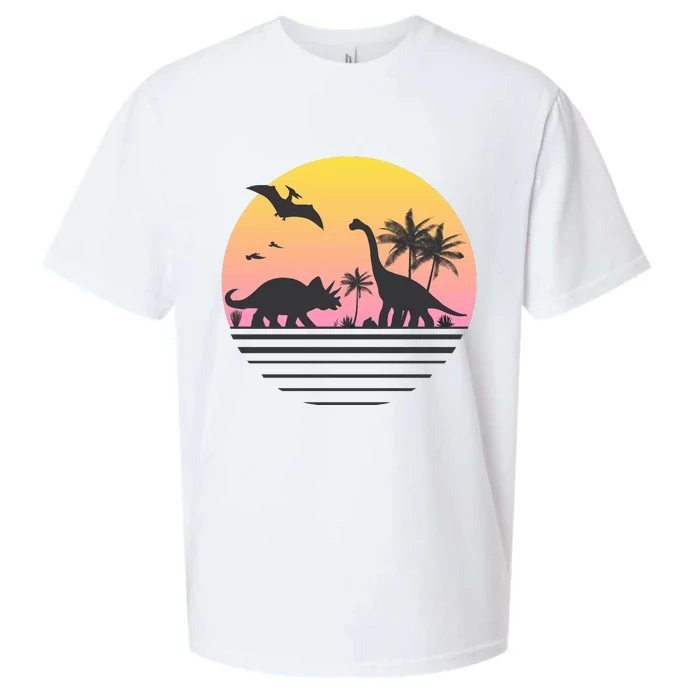 DINOSAURS SUNRISE VINTAGE Sueded Cloud Jersey T-Shirt