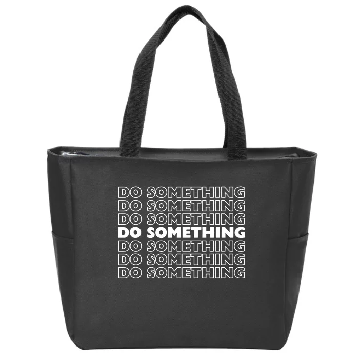 Do Something Vote Kamala Harris Walz 2024 President Zip Tote Bag