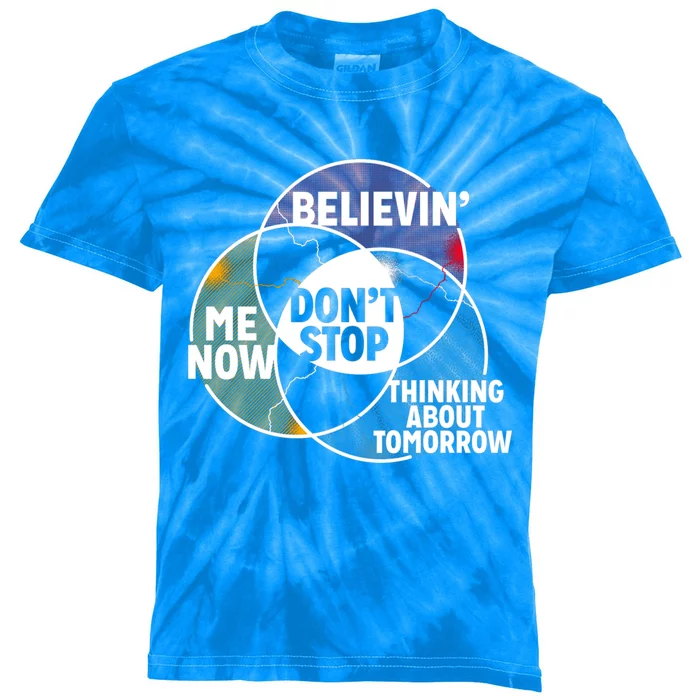 DonT Stop Venn Diagram Gift Kids Tie-Dye T-Shirt