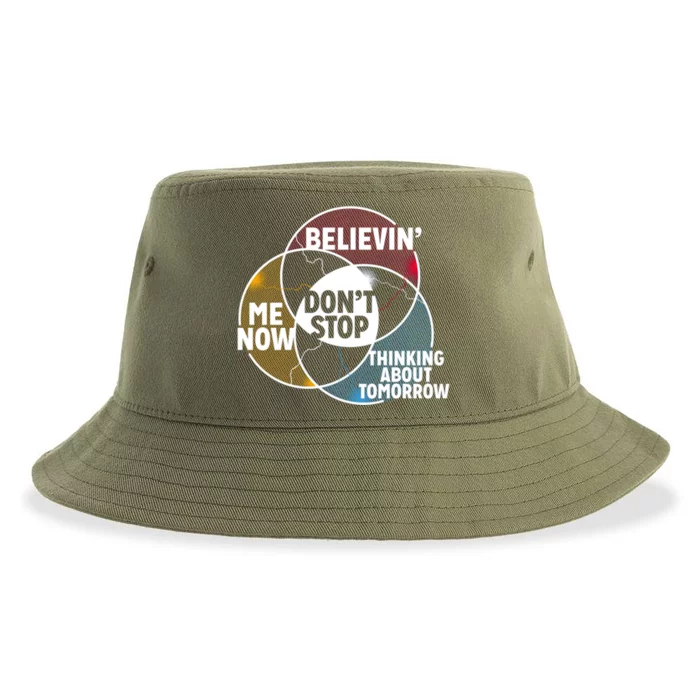 DonT Stop Venn Diagram Gift Sustainable Bucket Hat