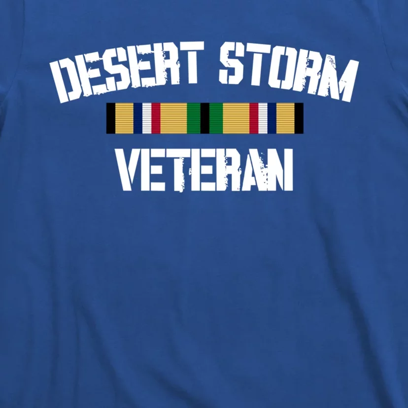 Desert Storm Veteran Pride Persian Gulf War Service Ribbon Great Gift T-Shirt