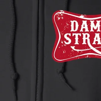 Damn S.T.R.A.I.T Western Country Music Full Zip Hoodie