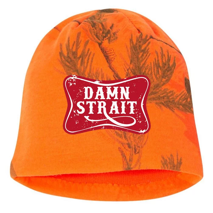 Damn Strait Western Country Music Kati - Camo Knit Beanie