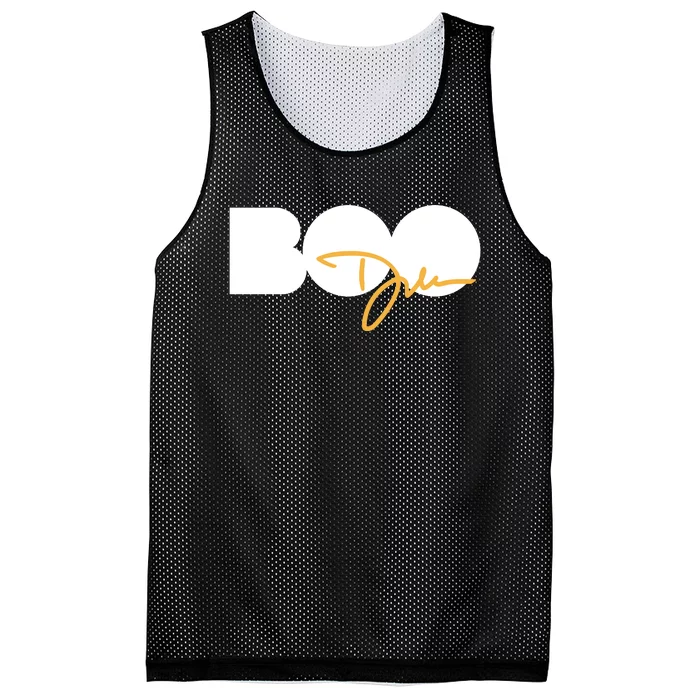 Dawn Staley Wearing Boo Mesh Reversible Basketball Jersey Tank