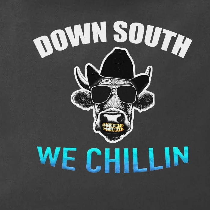 Down South We Chillin Zip Tote Bag