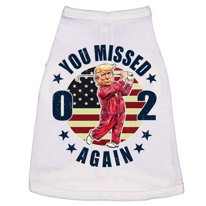 Donald Trump 02 Golf You Missed Again 2024 Election Doggie Tank