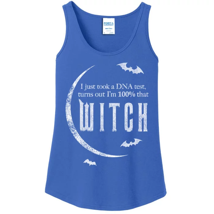 Dna Test 100% That Witch Gift Ladies Essential Tank