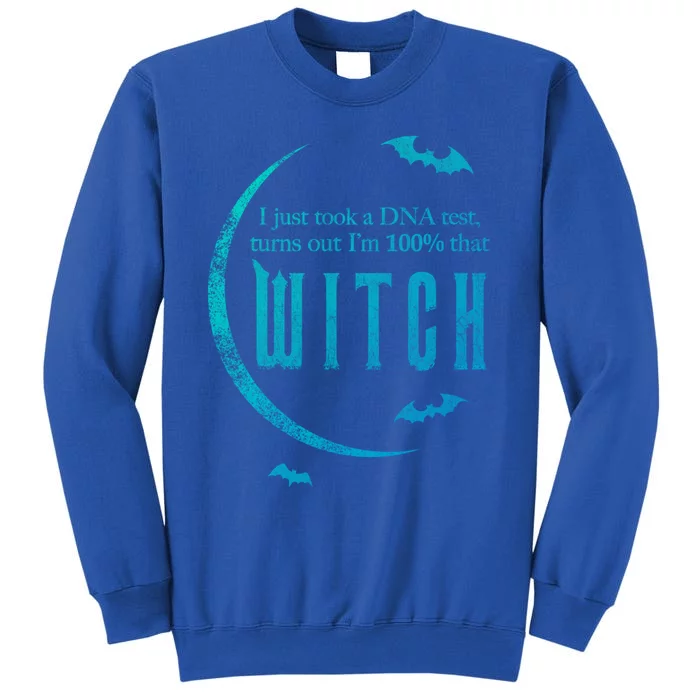 Dna Test 100% That Witch Gift Tall Sweatshirt