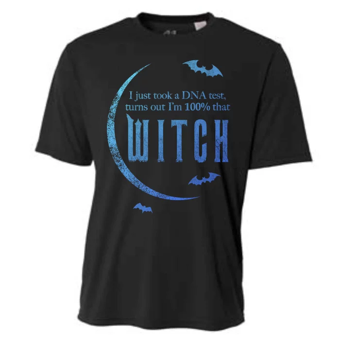 Dna Test 100% That Witch Gift Cooling Performance Crew T-Shirt