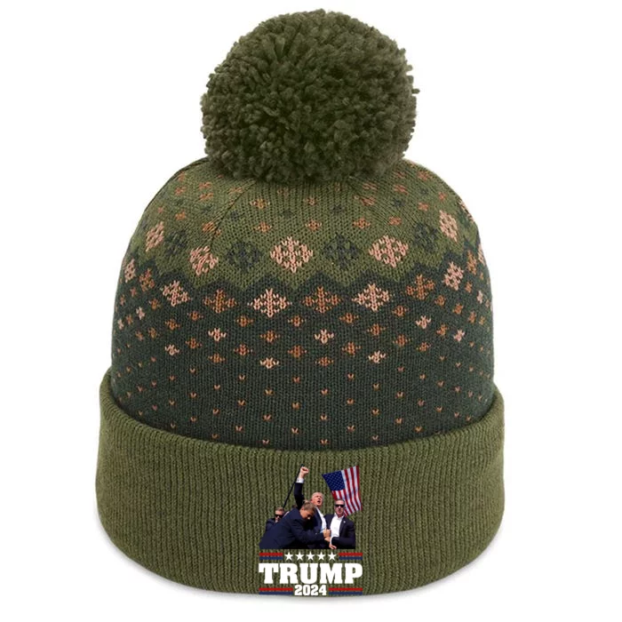 Donald Trump 2024 The Baniff Cuffed Pom Beanie