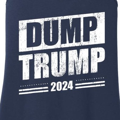 Dump Trump 2024 Funny Anti Trump Ladies Essential Tank