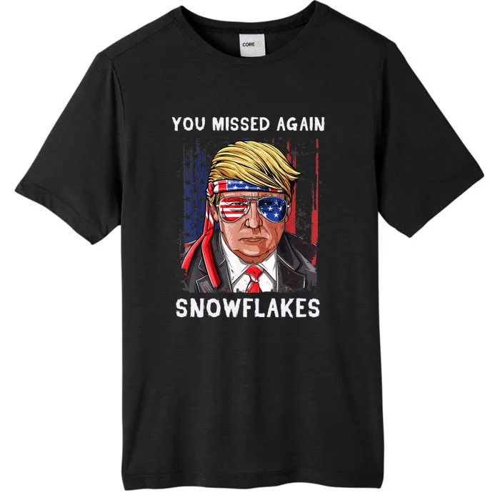 Donald Trump 2024 Missed Me Funny Conservative ChromaSoft Performance T-Shirt