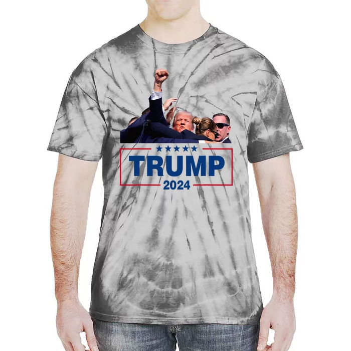 Donald Trump 2024 Survived Shot At Election Rally Tie-Dye T-Shirt