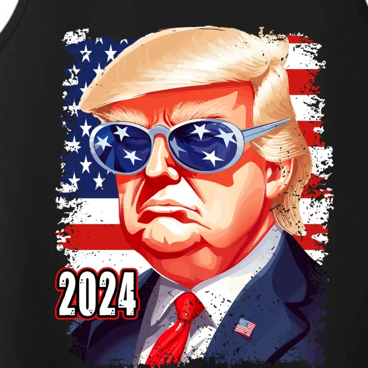 Donald Trump 2024 Elections Gift Performance Tank