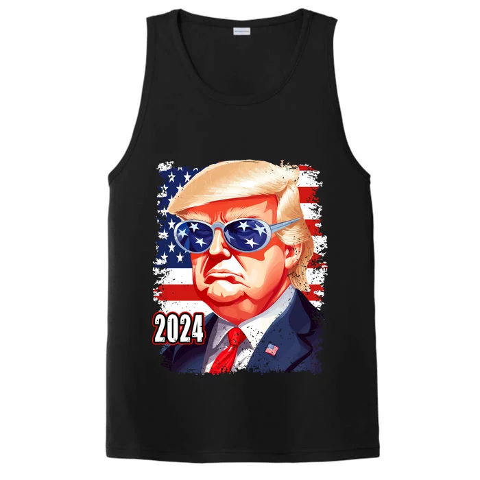 Donald Trump 2024 Elections Gift Performance Tank