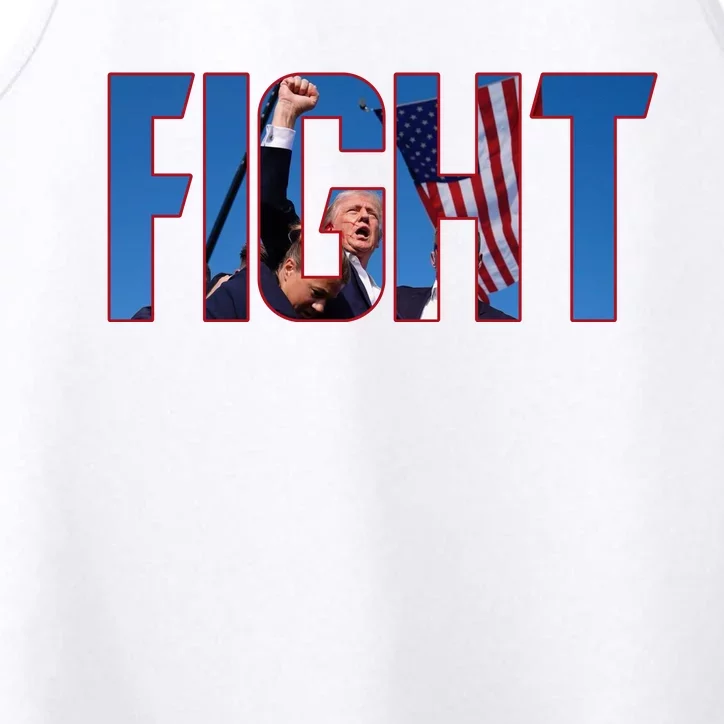 Donald Trump 2024 Fight Maga Make America Great Again Performance Tank