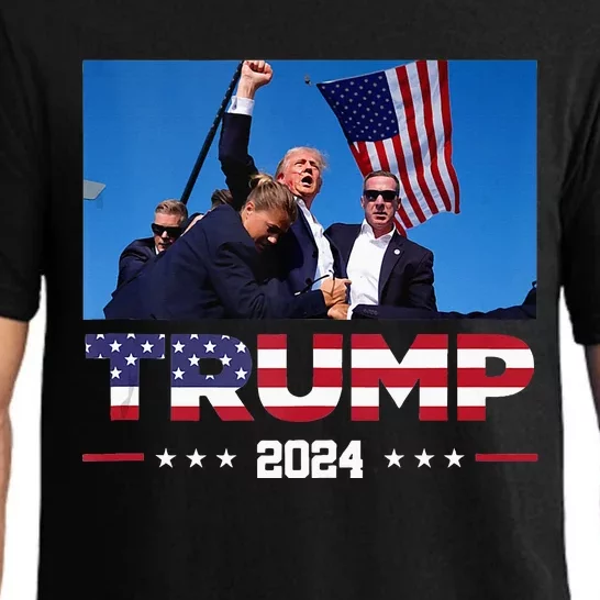 Donald Trump 2024 Survived Shooting At Election Rally Pajama Set