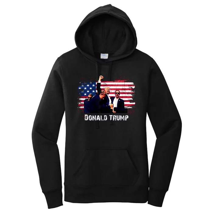 Donal Trump 2024 | LetS Stand With Donald Trump Women's Pullover Hoodie