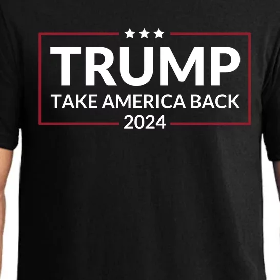 Donald Trump 2024 Take America Back USA United States Pajama Set