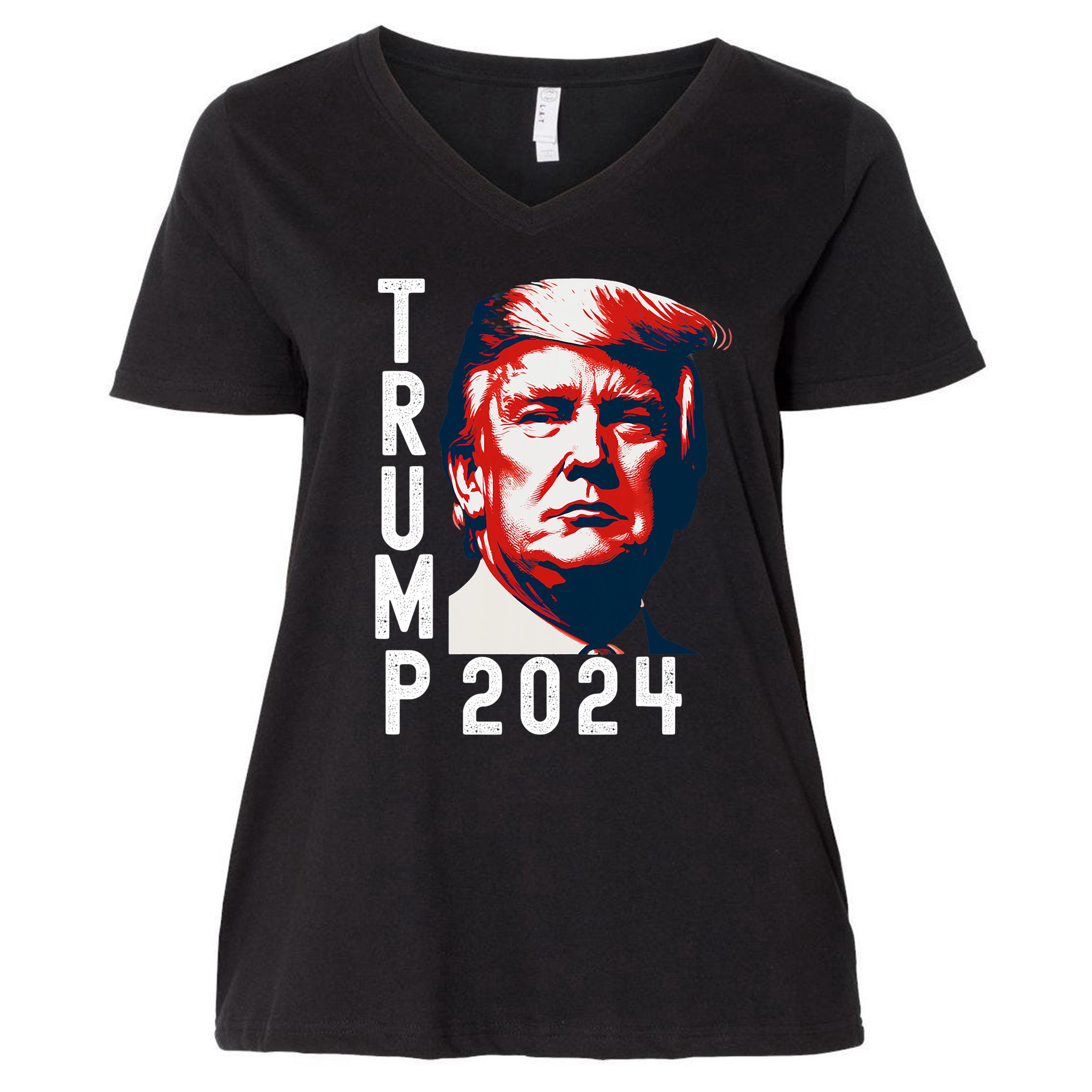 Donald Trump 2024 Take America Back Election 2024 Women's VNeck Plus