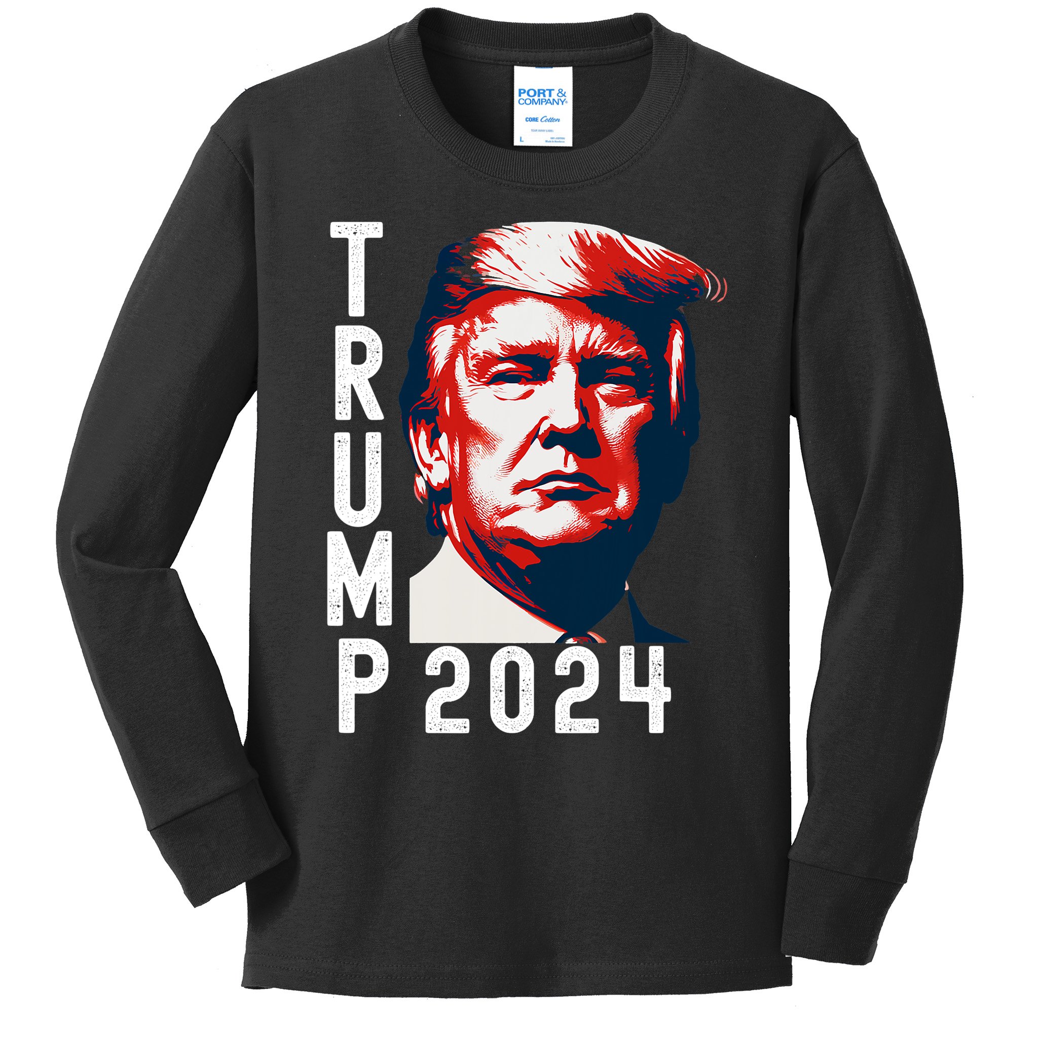 Donald Trump 2024 Take America Back Election 2024 Kids Long Sleeve