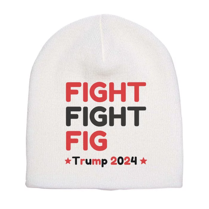 Donald Trump 2024 Trump Fight President Election Short Acrylic Beanie