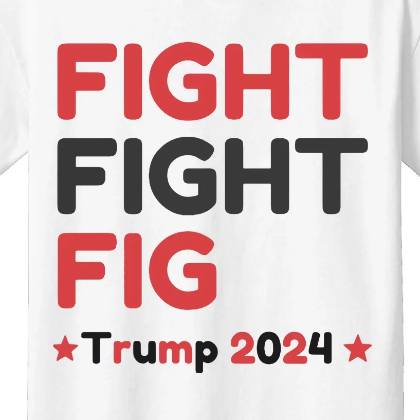 Donald Trump 2024 Trump Fight President Election Kids T-Shirt