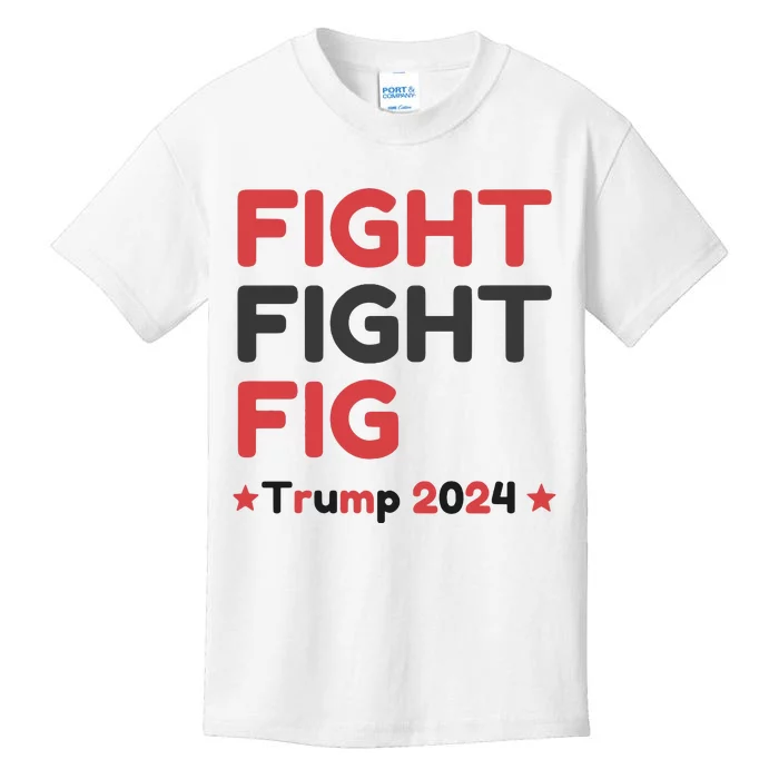 Donald Trump 2024 Trump Fight President Election Kids T-Shirt