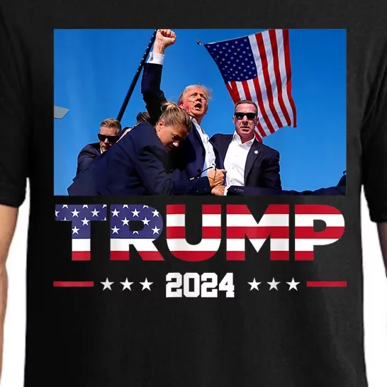 Donald Trump 2024 Survived Shot At Election Rally Pajama Set