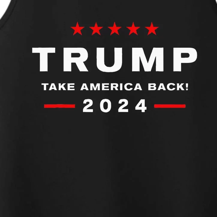 Donald Trump 2024 Take America Back Election The Return Performance Tank