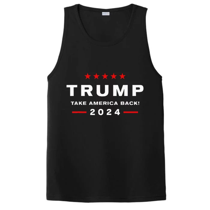 Donald Trump 2024 Take America Back Election The Return Performance Tank