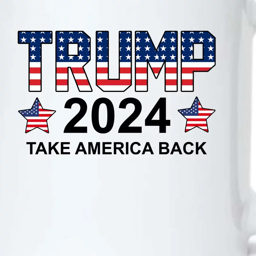 Donald Trump 2024 Take America Back Black Color Changing Mug