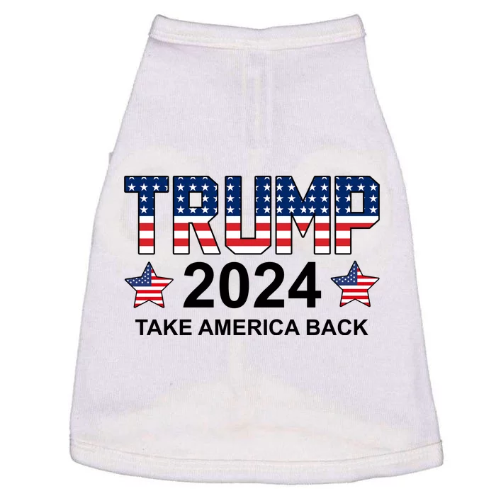 Donald Trump 2024 Take America Back Doggie Tank