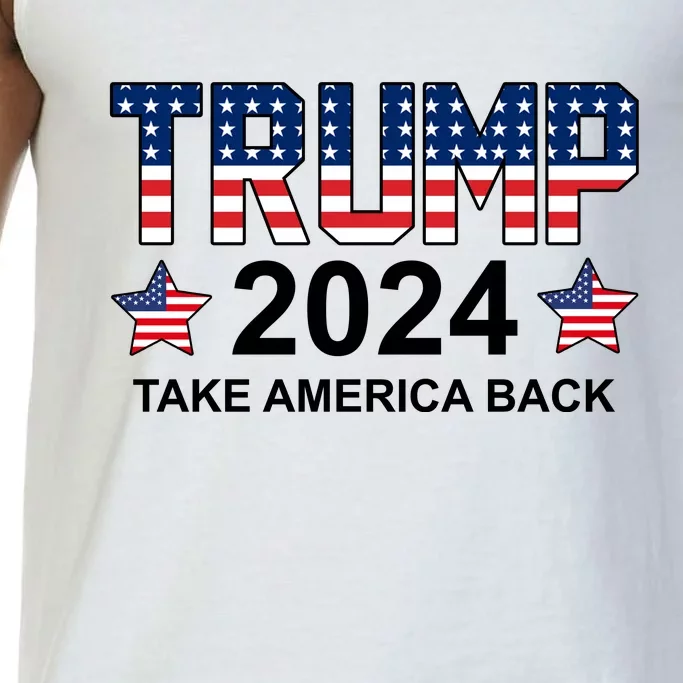 Donald Trump 2024 Take America Back Comfort Colors® Tank Top