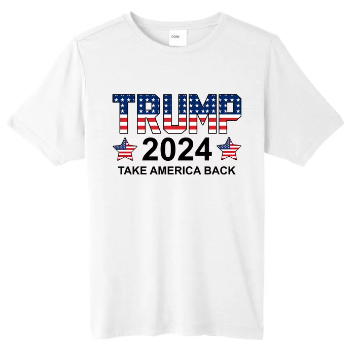 Donald Trump 2024 Take America Back ChromaSoft Performance T-Shirt