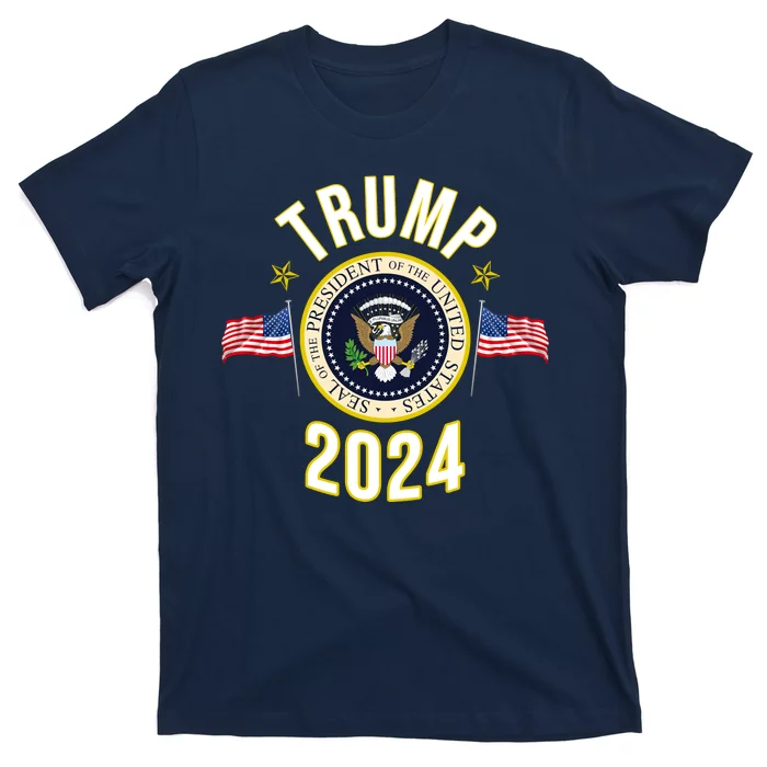 Donald Trump 2024 Presidential Seal TShirt TeeShirtPalace