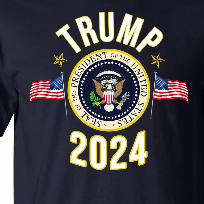 Donald Trump 2024 Presidential Seal Tall T-Shirt