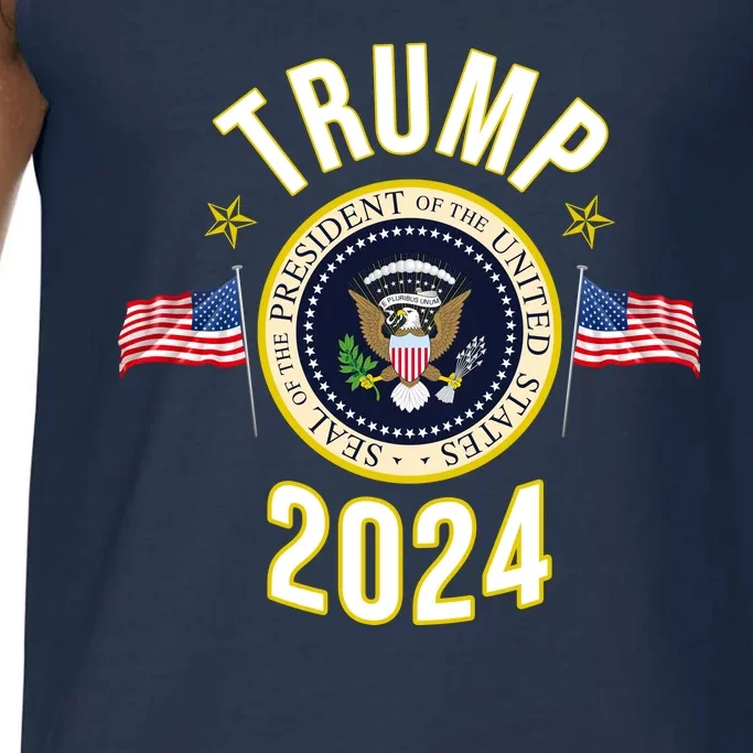 Donald Trump 2024 Presidential Seal Comfort Colors® Tank Top