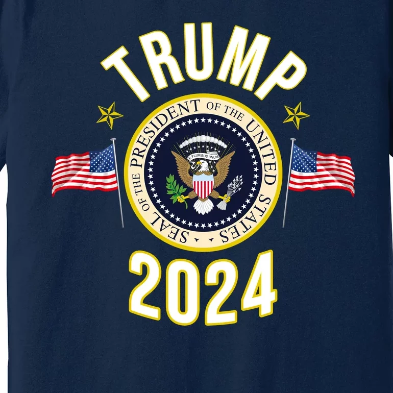 Donald Trump 2024 Presidential Seal Premium T-Shirt