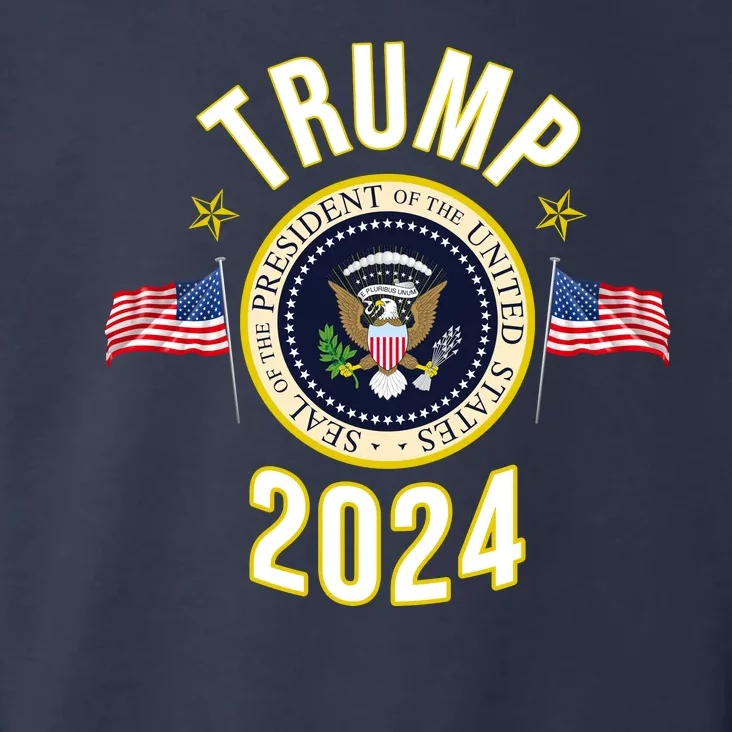 Donald Trump 2024 Presidential Seal Toddler Hoodie