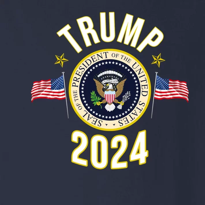 Donald Trump 2024 Presidential Seal Toddler Long Sleeve Shirt